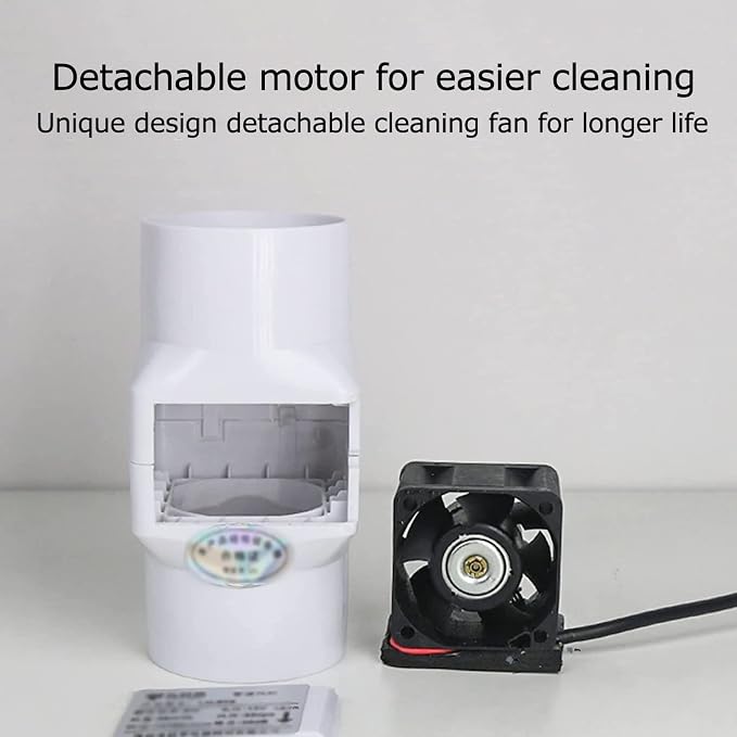 Inline Extractor Duct Fan with Speed Controller 3 Inch/75mm Air Diffuser