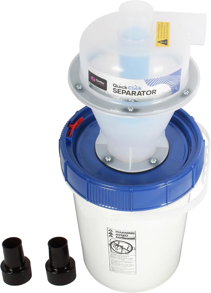 Assembled Quick Click Dust Separator