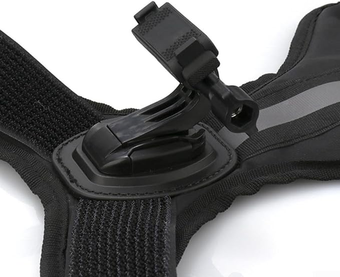 Lightweight Cat Wearable Camera Rig For Dual For Action Cams With Support Frame And 1/4 Adapter For Unique Feline Point Of View Footage