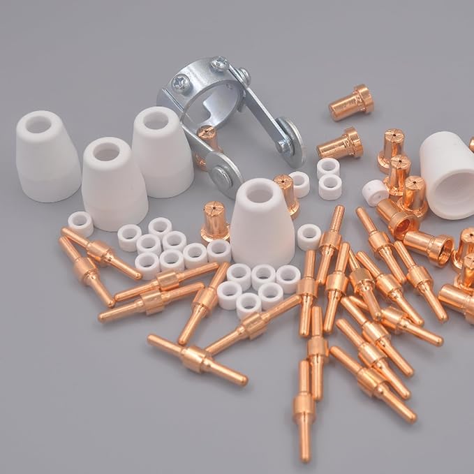 61Pcs PT31 Plasma Cutting Consumables