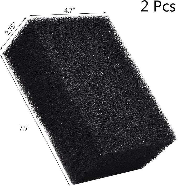 ALEGI Filter Foam Sponges, Bio Sponge Filter Media Pad, Cut-to-Size Foam