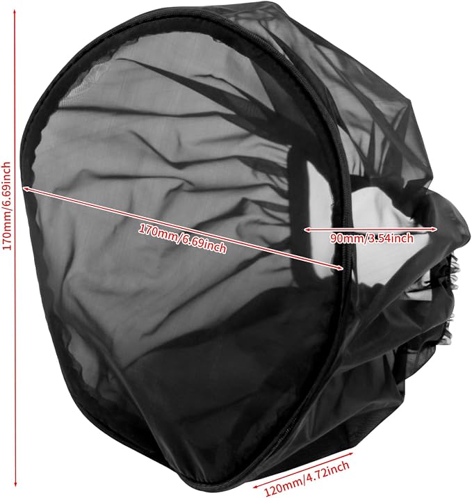 HDBUBALUS Motorcycle Waterproof Air Filter Rain Sock Dustproof Protective Cover