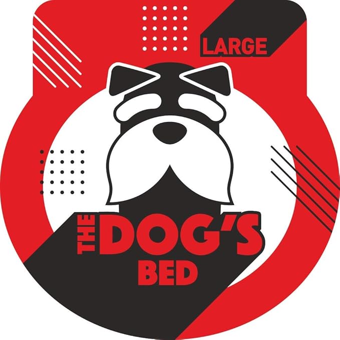 The Dog’s Bed Waterproof Dog Bed for Large Dogs, Grey – Durable Washable Dog Bed for Indoor & Outdoor Use, Tough Oxford Fabric, Removable Cover, Crate Kennel Car Travel Bed