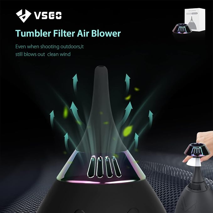 VSGO Camera Air Blower with Filter Compressed Air