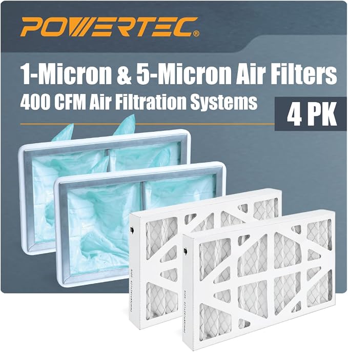 POWERTEC Inner & Outer Air Filters