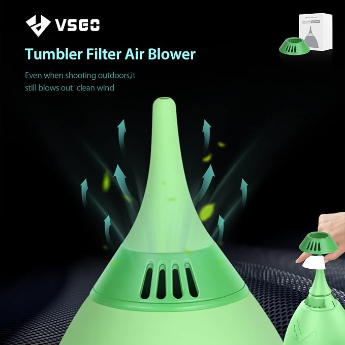 VSGO Camera Air Blower with Filter Compressed Air