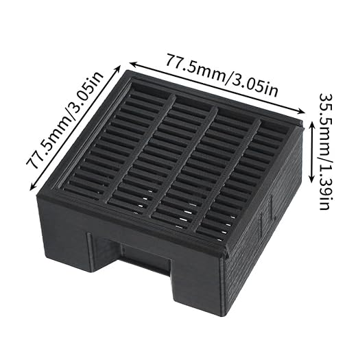 WALFRONT 3D Printer Air Filter Kit, Activated Carbon Filtering System