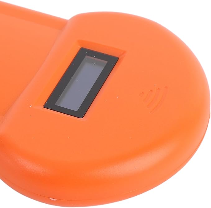 Pongnas 134.2KHz Pet Microchip Scanner - USB Rechargeable Animal Chip Reader for Pigs, Dogs, and Cats with Organic LED Display
