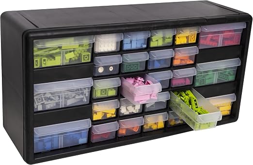 Akro-Mils 26-Drawer Plastic Drawer Storage Cabinet
