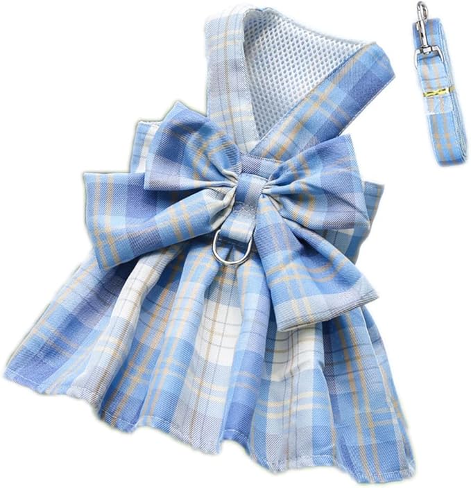 Dog Harness Leash Set Dogs Vest Lightweight Puppy Clothes with Pet Harness for Outdoor Walking Leashes