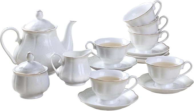 GuangYang 15-pcs Porcelain Tea sets
