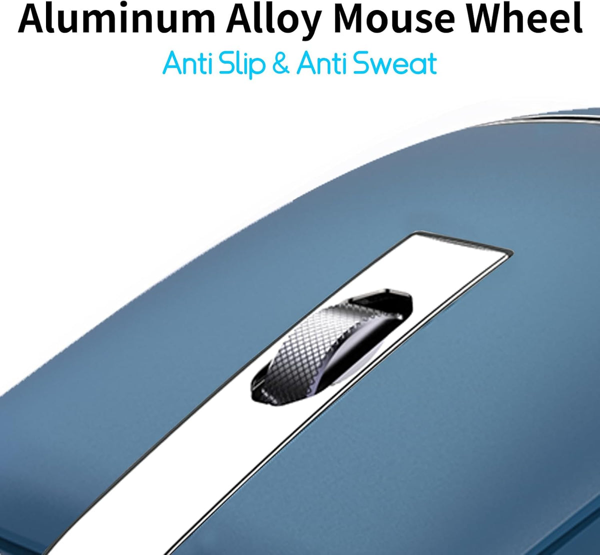 Bluetooth Arc Travel Mouse - BT & USB Wireless Dual Mode, Rechargeable