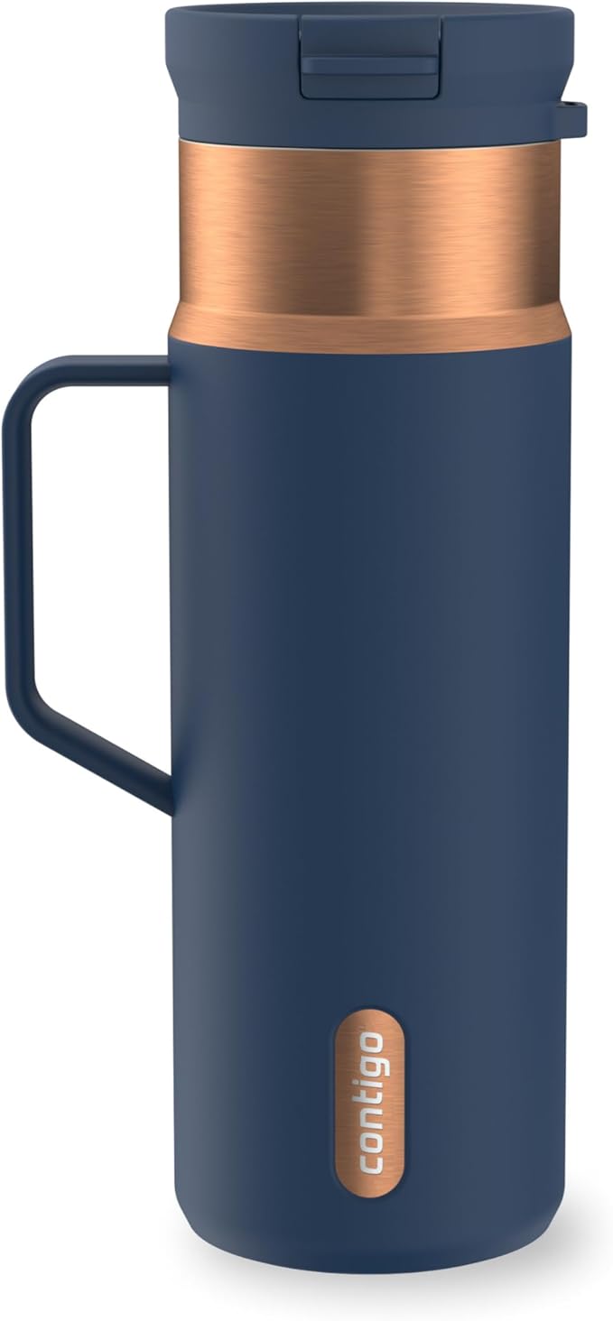 Contigo SnapSeal 20 oz Stainless Steel Vacuum-Insulated Water Bottle
