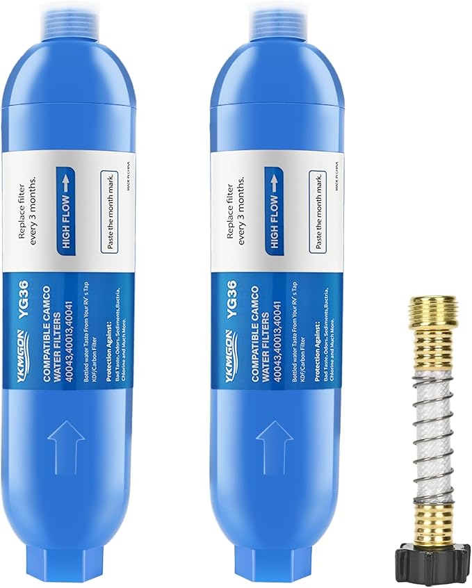 RV Inline/Marine Water Filter