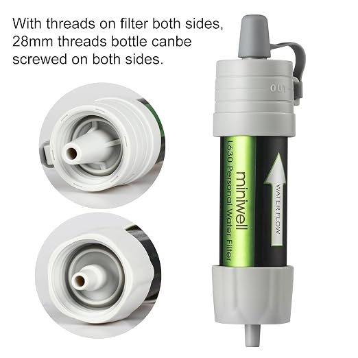 miniwell Gravity Water Filter Ultralight Multi-Purpose Hiking Accessories
