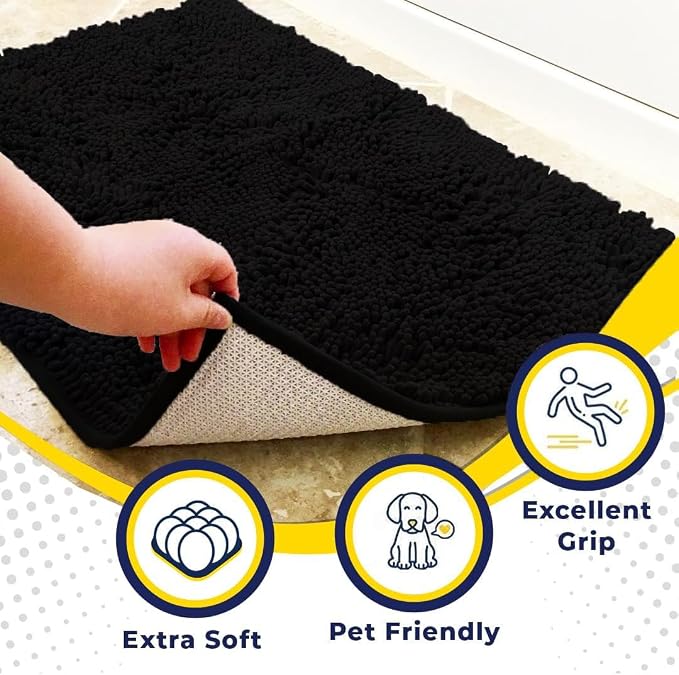 Muddy Mat® | Super Water Absorbent Door Mat Indoor, Microfiber Quick Dry