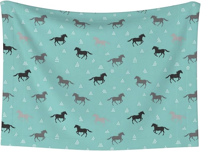 Reversible Plush Pet Blanket for Puppies Kittens, Wild Horses, Double Sided Gentle Dot Texture for New Pets Adjusting to Home Environment Softly