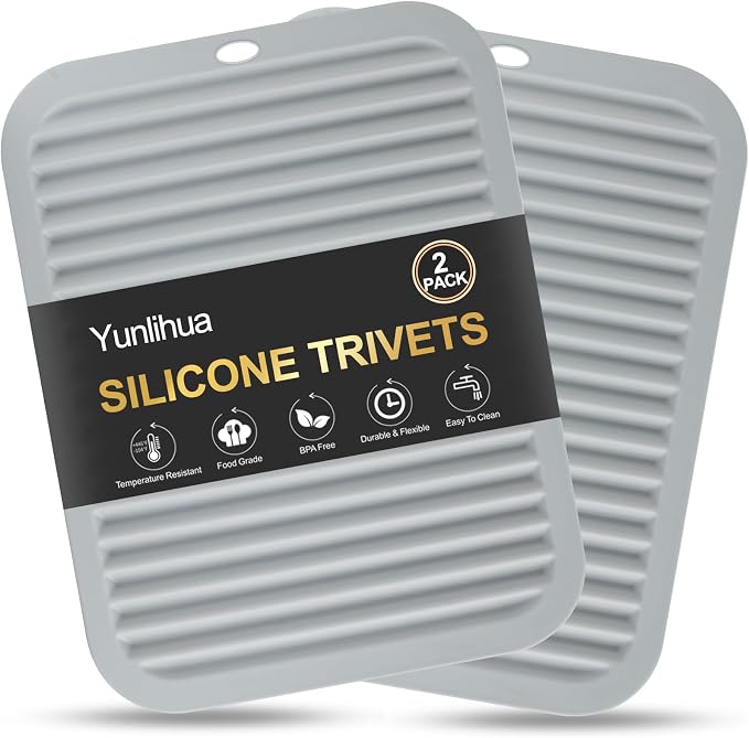 9"x12" Heat Resistant Silicone Trivets