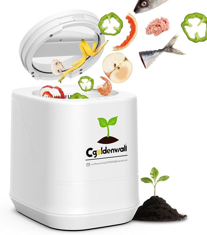 Electric Composter for Kitchen, Large Smart Compost Bin