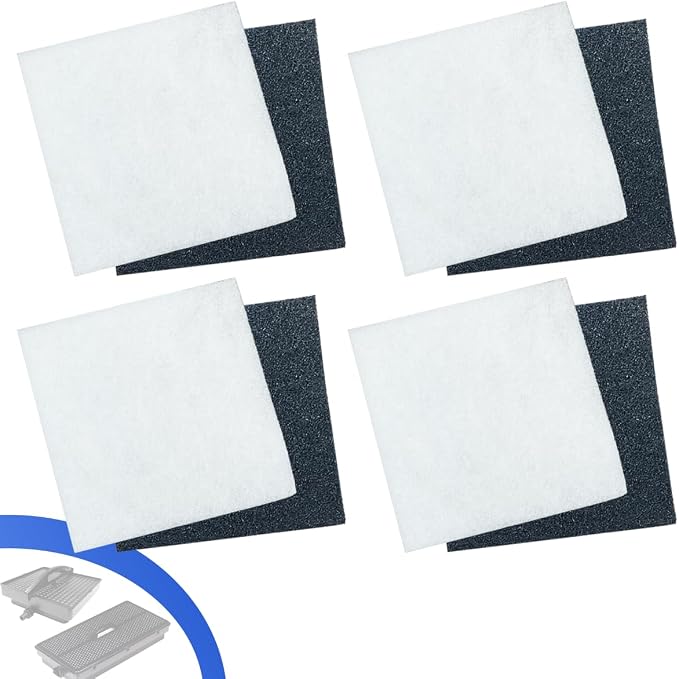 Replacement Filter Pads for Pondmaster 1000 & 2000 Polyester & Carbon