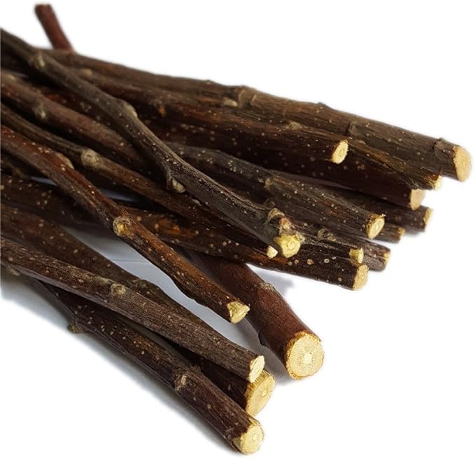 sharllen 300g(10.5oz) Apple Sticks (About 90 Sticks) Pet Chew Toys for Rabbits Chinchilla Guinea Pigs by