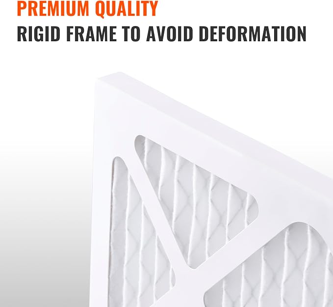 VEVOR Protective Pre Filters, 5 Pack, 15.75'' x 15.75'' Air Filter Replacement