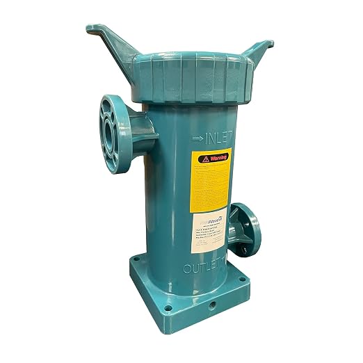 PPH #1 Polypropylene Filter Housing – 2" Flanged Inlet/Outlet, 75 GPM Max Flow