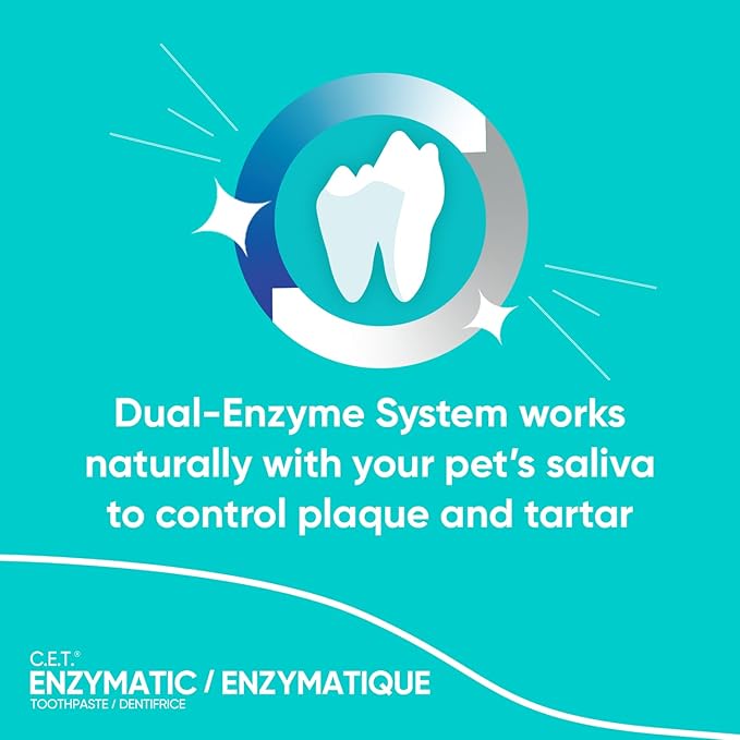 Virbac C.E.T. Enzymatic Toothpaste, Malt Flavor, 2.5 oz