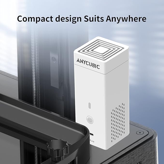 ANYCUBIC Mini Purifier 3D Printer Accessories, Lightweight Ultra Quiet Purifier