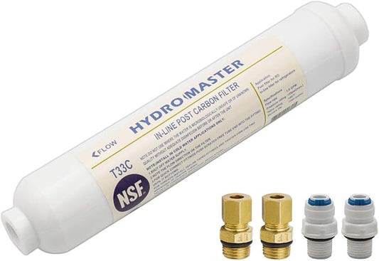 HYDRO MASTER IN-LINE POST CARBON FILTER