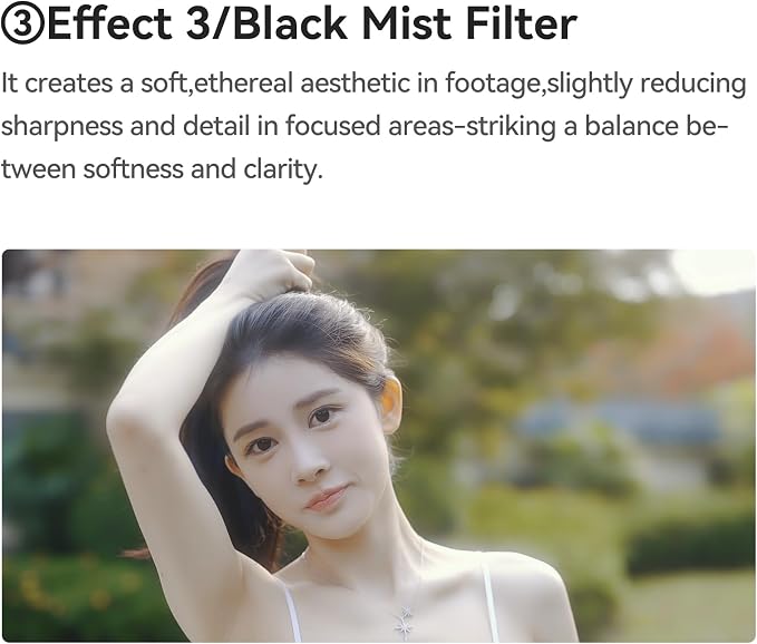 Kase 72mm Variable ND1.5-8 & CPL & Black Mist 3 in 1 Filter