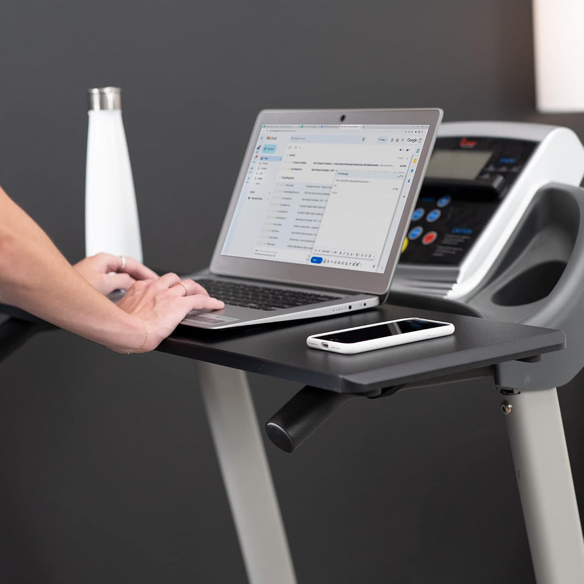 VIVO Universal Treadmill Desk Attachment, Laptop Tray Workstation
