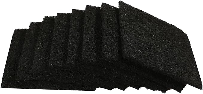 Resinta 8 Pack Activated Carbon Compost Caddy Filters Kitchen Compost Collector