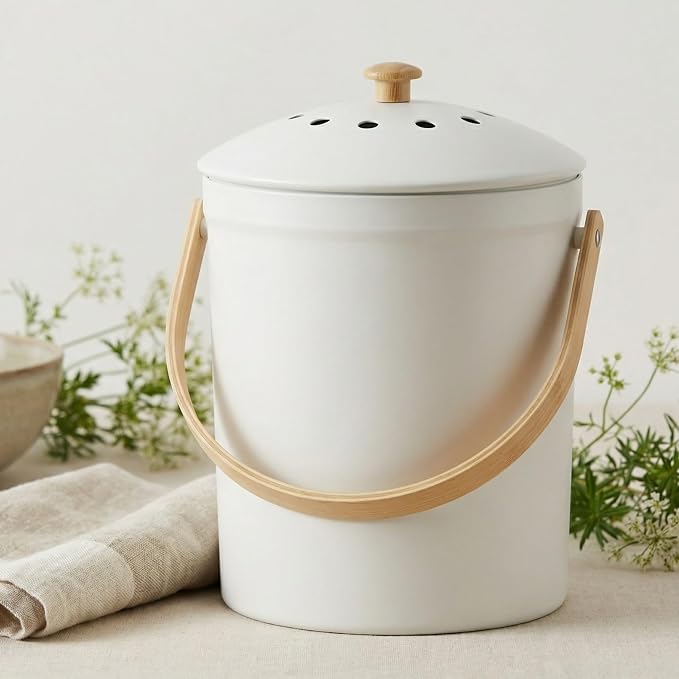 Beautiful Kitchen Compost Bin