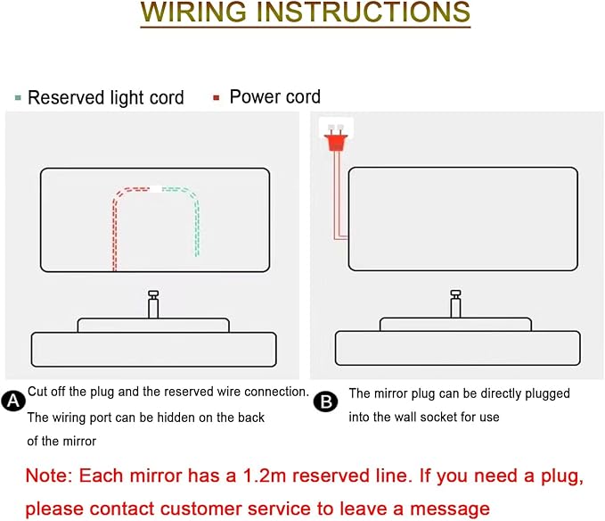 Bathroom Mirror with LED Lights，Illuminated Led Bathroom Mirror with Demister