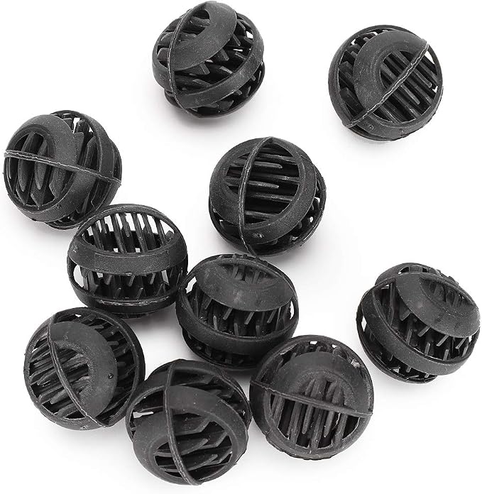 30 Pack Biofiltration Filter Balls, Removes and Nitrites, Reusable Plastic