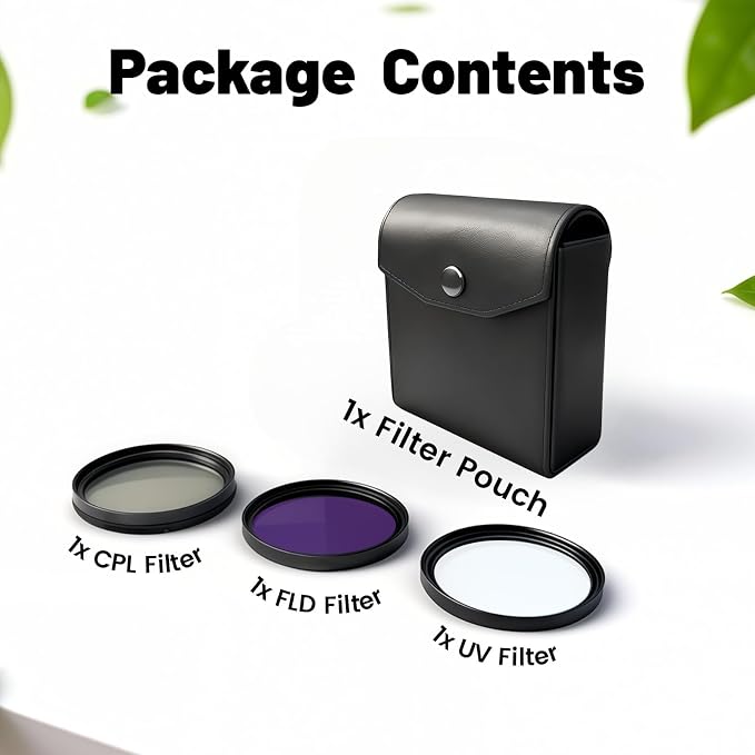 37mm Multi-Coated Lens Filter Kit