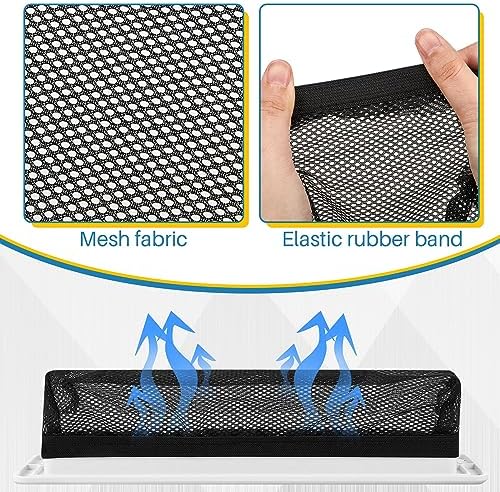 Zonon 12 Pcs Floor Register Trap Cover Vent Screen for Home