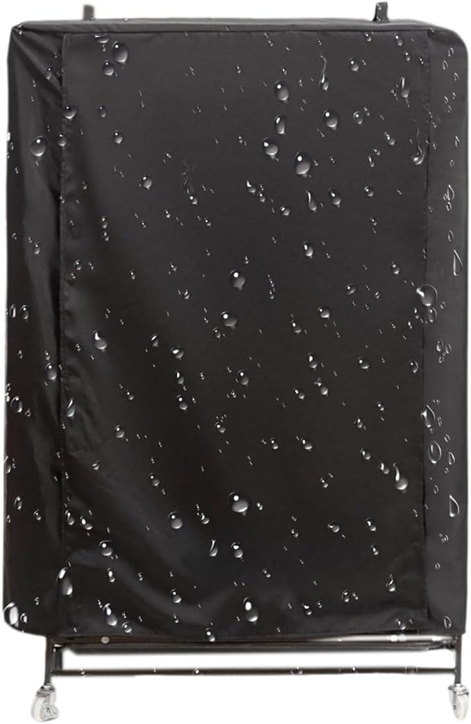 Bird Cage Covers for Night - 66x48x102cm Breathable Budgies Guard Enclosure Shroud | Waterproof Nighttime Parakeet Parrot Cockatiel Shelter Draping Screen, Light-Blocking Aviary Protection Curtain