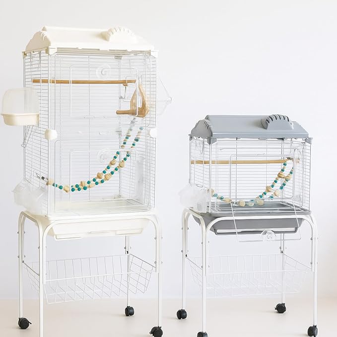 Clear View Bird Cage for Pattor, Budgies, Cockatiels