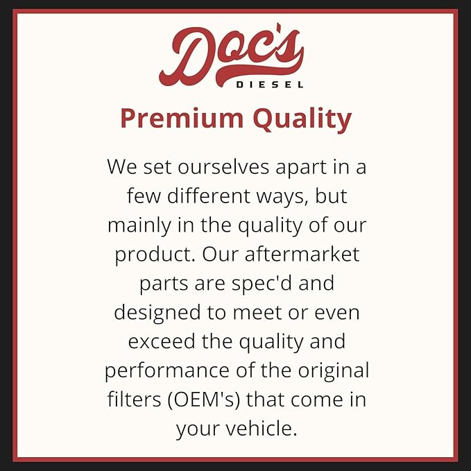 Doc's Diesel Engine Air Filter 6-Pack DPA10564-6 | Compatible
