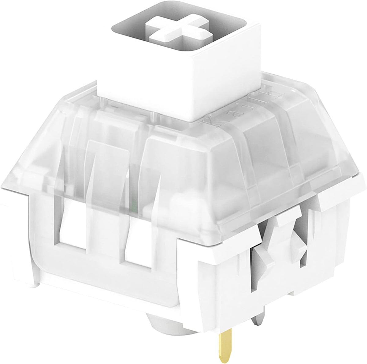 Kailh Box White Switch for Mechanical Gaming Keyboard 3-Pin Plate Mounted/RGB/SMD Waterproof MX Lever Switch (108pcs)