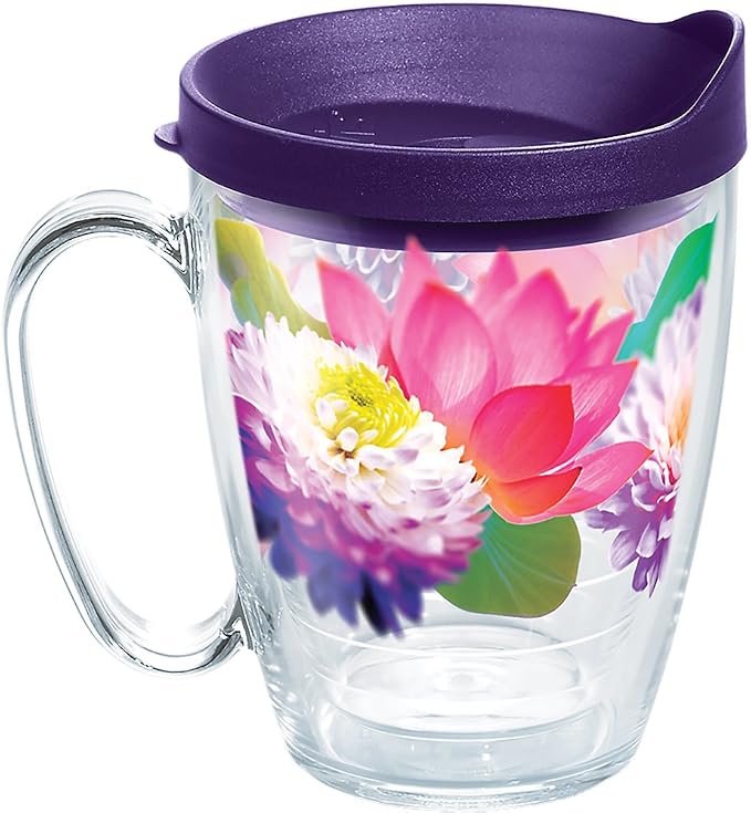Tervis Plastic Floral Filter Tumbler