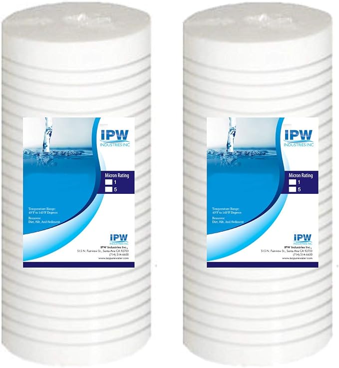 Compatible with CMB-510-HF Polypropylene Whole House Filter Fits The IHS12-D4