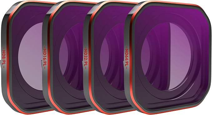 4-Pack Hybrid ND/CPL Filter Set