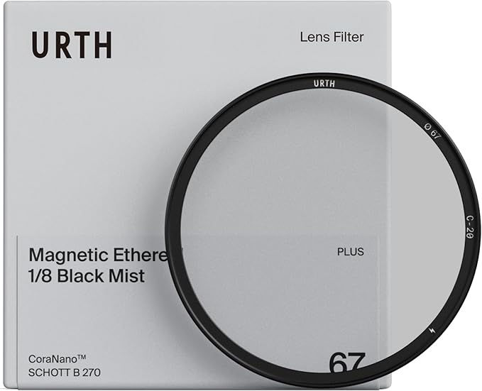 Urth 49mm Magnetic Ethereal Black Mist ⅛ Diffusion Lens Filter