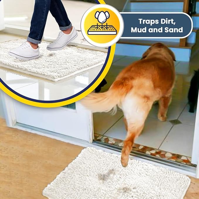 Muddy Mat® | Super Water Absorbent Door Mat Indoor, Microfiber Quick Dry