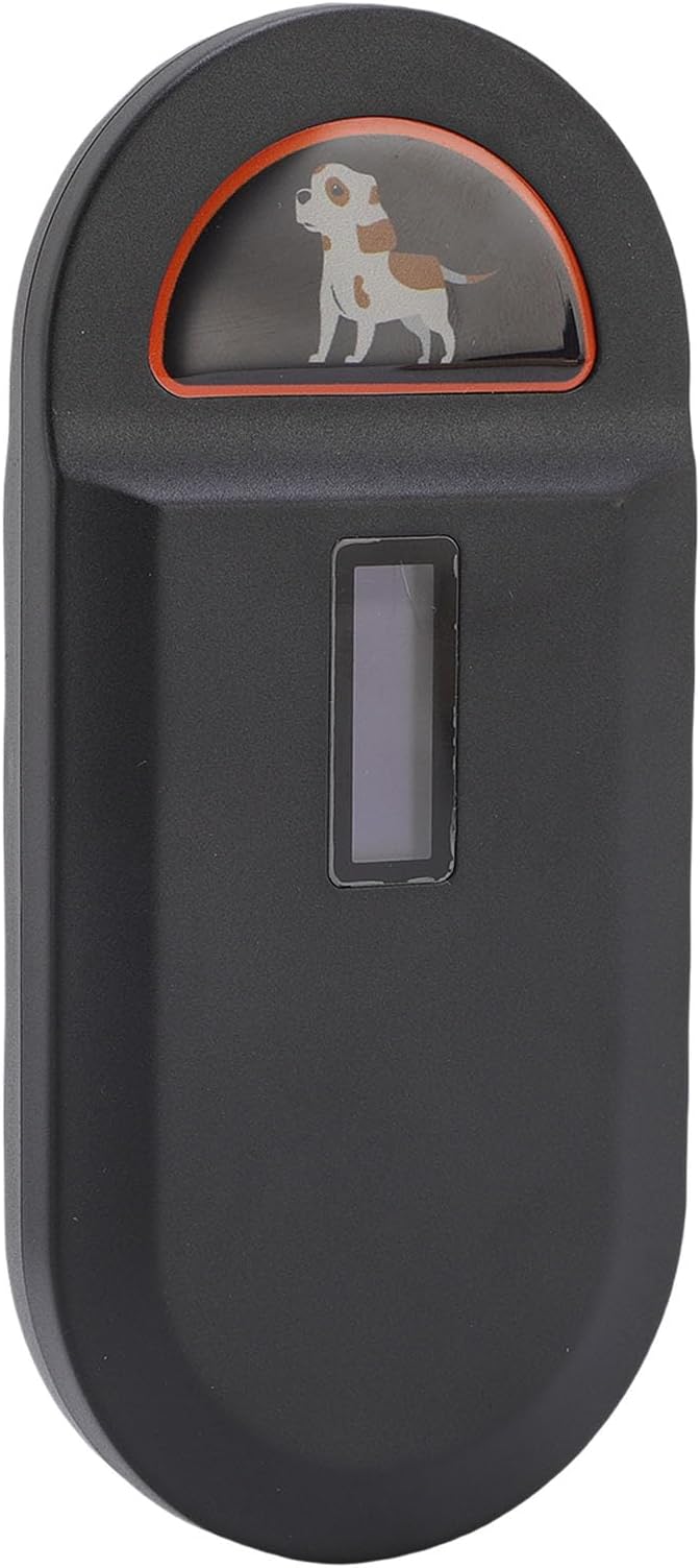 Alomejor Alomejor LongLasting Charging Pet Chip Scanner, Reader Rechargeable Portable Animal Tag Scanner with Clear Display Support for FDX B EMID ISO11784/85, Bright Display, Wide Application,