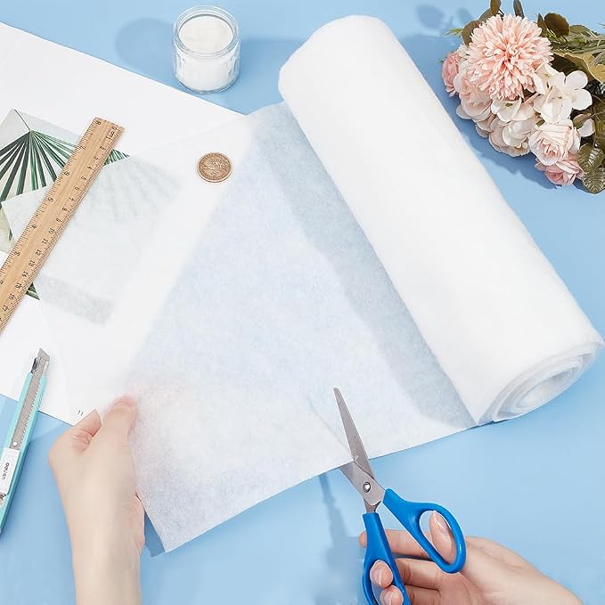 BENECREAT White Vent Filter Media, Electrostatic Air Filter Roll Air Vent