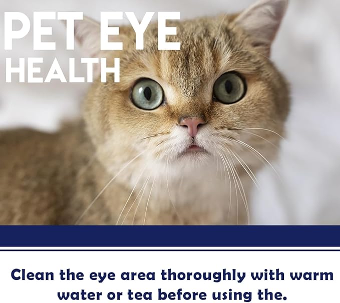 GÜLLÜOGLU Vet Natural Pet Eye Cream– Gentle Eye Care for Dogs, Cats, Horses, Birds, Cattle, Sheep, Puppies & Kittens – Supports Eye Comfort, Reduces Redness & Discharge – 3.5g Tube